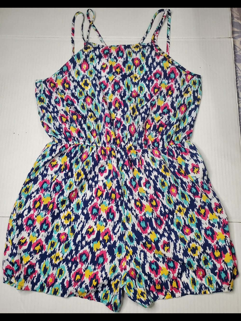 Multicolor Romper Size L